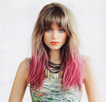 Come fare le punte colorate Come fare le punte colorate